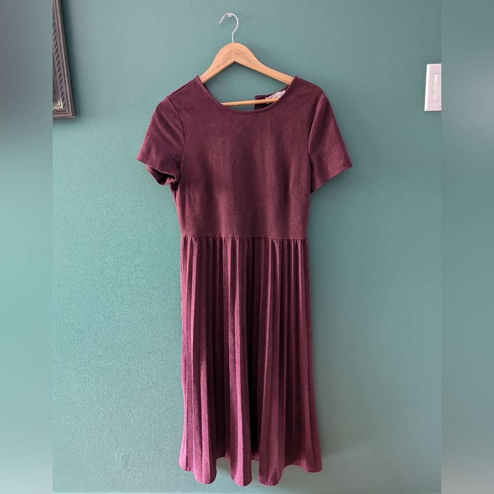 Plum dress
